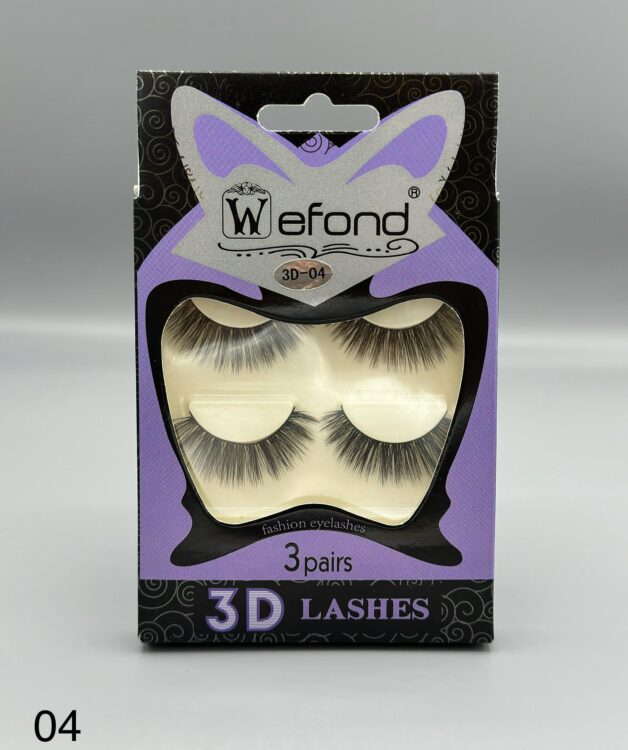 مژه 3 جفتی WEFOND 04 3D