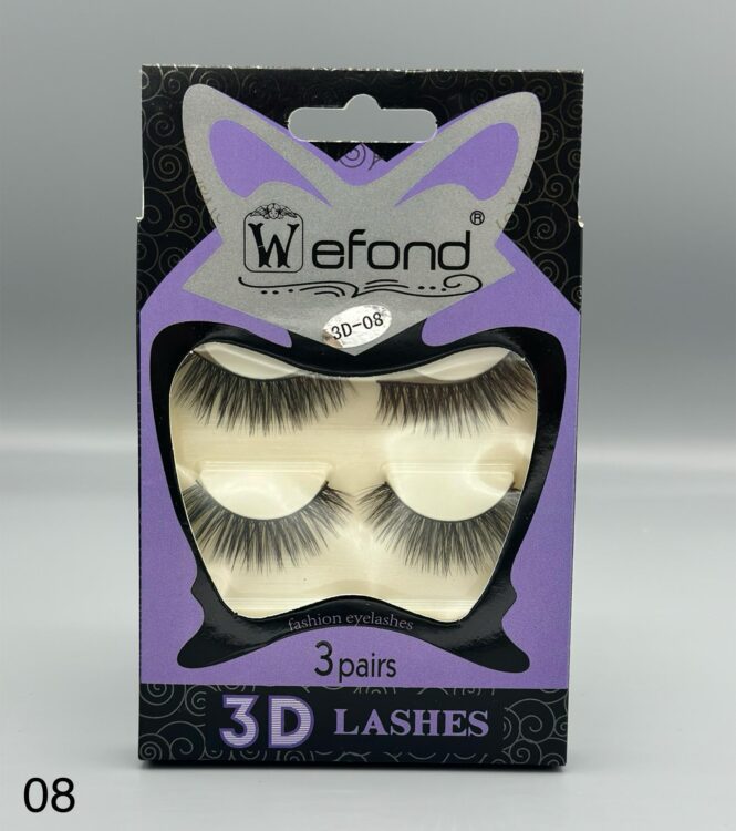 مژه 3 جفتی WEFOND 08 3D