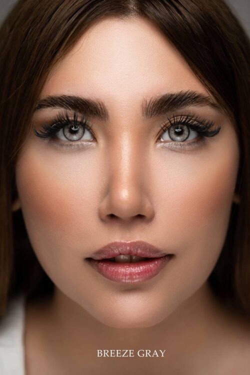 لنز رنگی چشم برند سی ویژن رنگ BREEZE GRAY