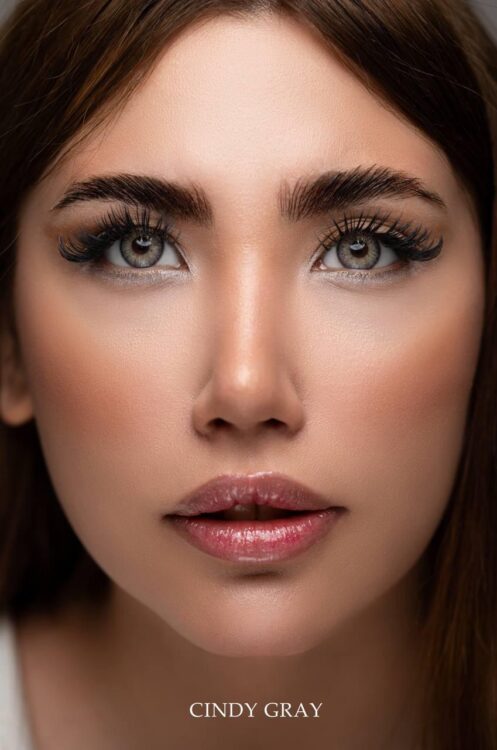 لنز رنگی چشم سی ویژن رنگCINDY GRAY