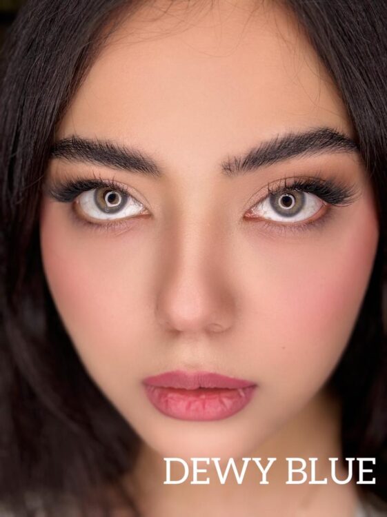 لنز رنگی چشم سی ویژن رنگ(DEWY BLUE)