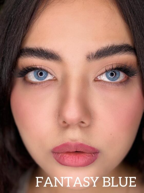 لنز رنگی چشم سی ویژن (FANTASY BLUE)