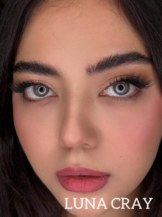 لنز رنگی چشم سی ویژن (LUNA GRAY) سالانه