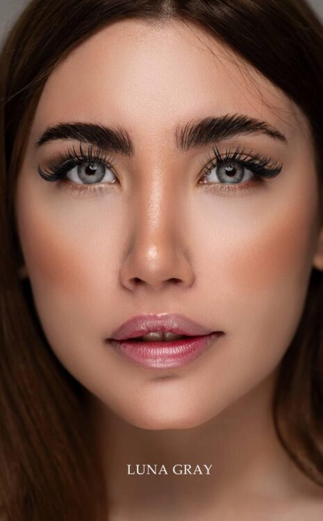 لنز رنگی چشم سی ویژن رنگ LUNA GRAY
