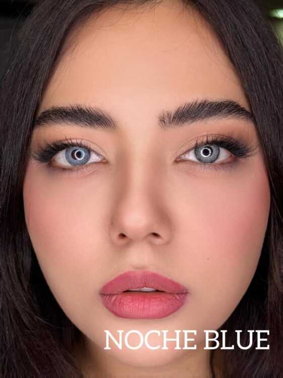 لنز رنگی چشم سی ویژن رنگ(NOCHE BLUE) سالانه