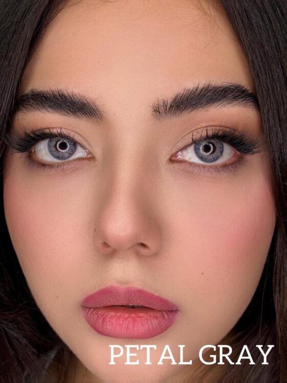 لنز رنگی چشم سی ویژن (PETAL GRAY)
