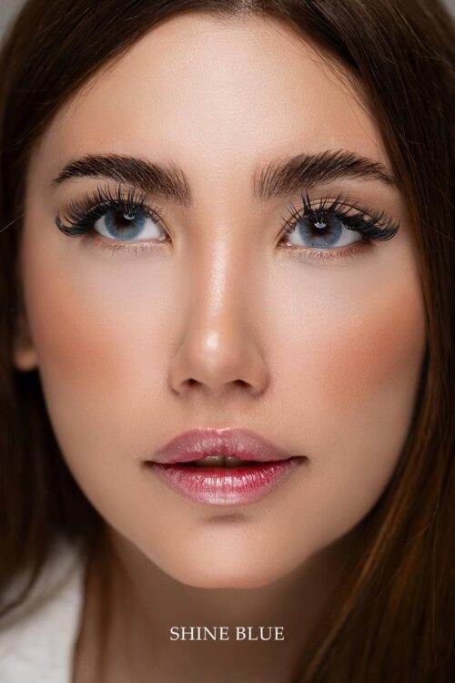 لنز رنگی چشم سی ویژن رنگ SHINE BLUE