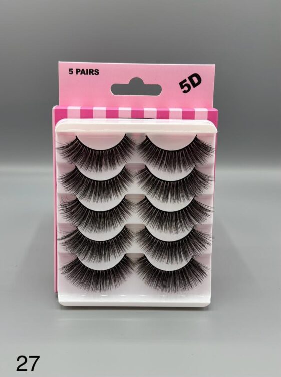 مژه 5D کد 27 برند دریم دی