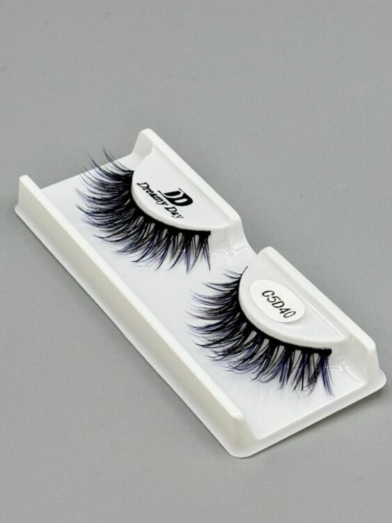 مژه جفتی رنگی C5D40