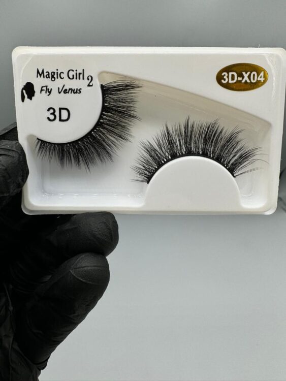 مژه 3D کد X04 برند مجیک