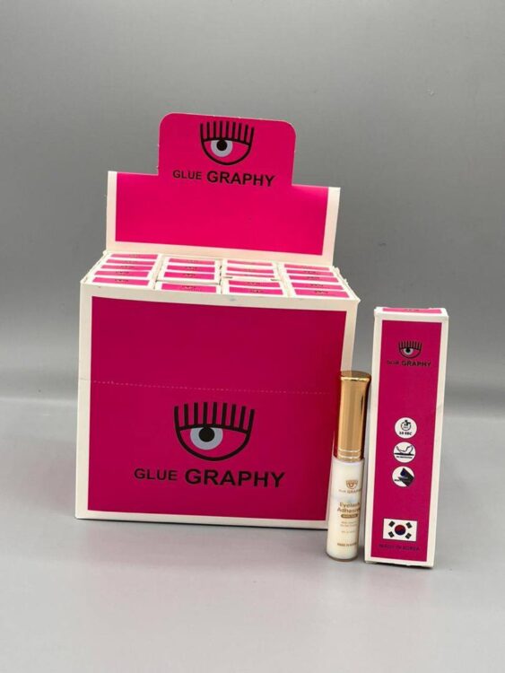 چسب مژه grafy هوم لش قلمی سفید