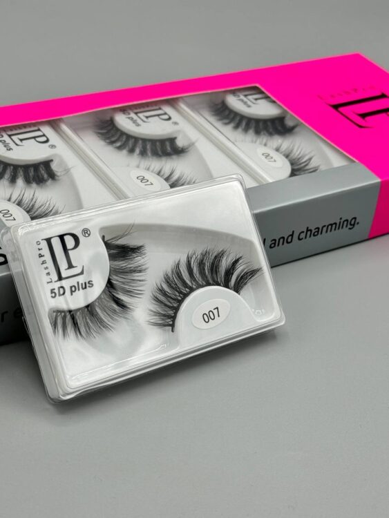 مژه تک جفتی برند LP کد 07