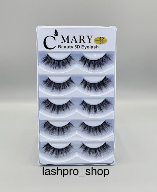 مژه مصنوعی 5 جفتی (5D)CMARY کد 04