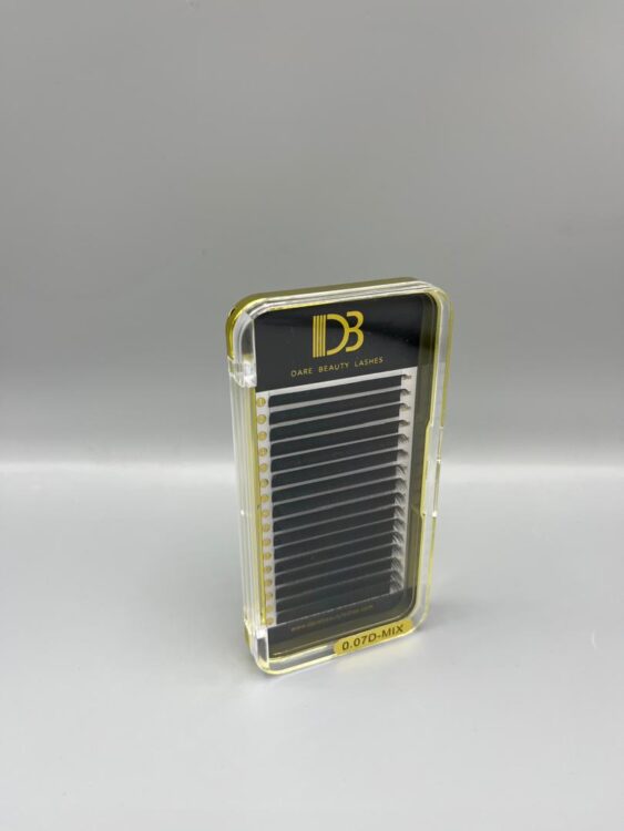 پالت اکستنشن مژه (DB) 0.07 D MIX