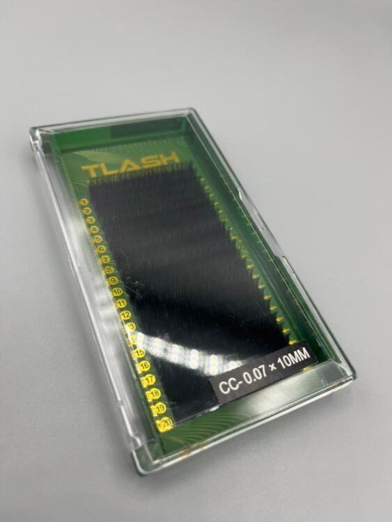 پالت اکستنشن مژه TLASH (  CC 0.07 10mm) تی لش