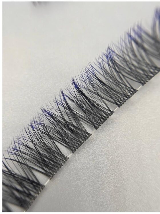 مژه فیشر آمبره آبی