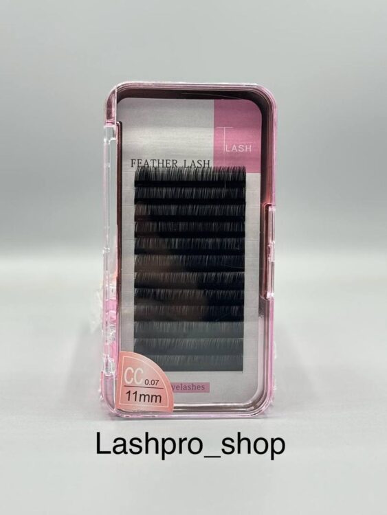 پالت اکستنشن مژه تی لش ( TLASH ( 11mm - cc - 0.07