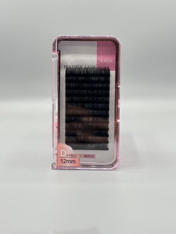 پالت اکستنشن مژه تی لش TLASh (12mm -0.07 -D )