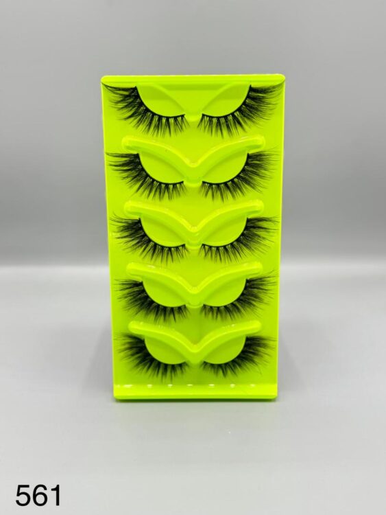 مژه فاکس 5 جفتی (مژه مصنوعی) (کد561)