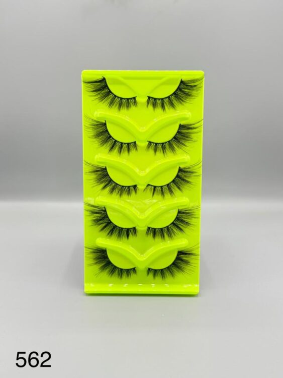 مژه فاکس 5 جفتی (مژه مصنوعی) (کد562)