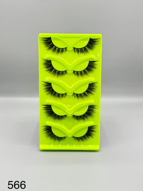 مژه فاکس 5 جفتی (مژه مصنوعی) (کد566)