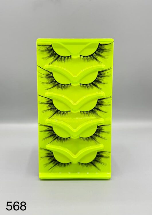 مژه فاکس 5 جفتی (مژه مصنوعی) (کد568)