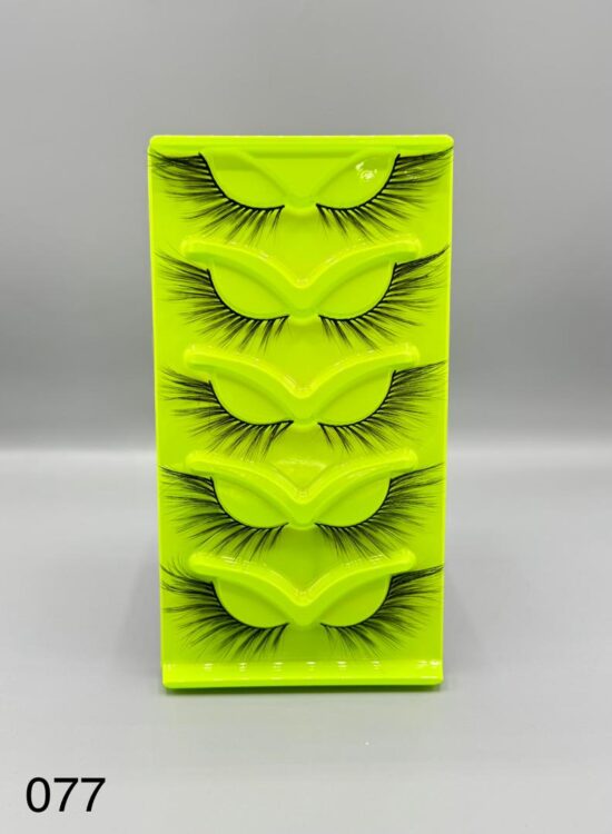 مژه فاکس 5 جفتی (مژه مصنوعی) (کد77)