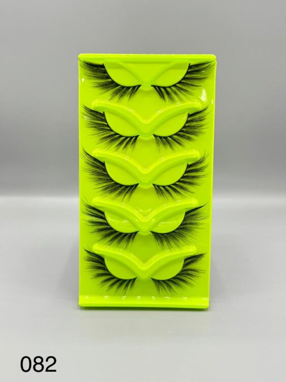 مژه فاکس 5 جفتی (مژه مصنوعی) (کد82)