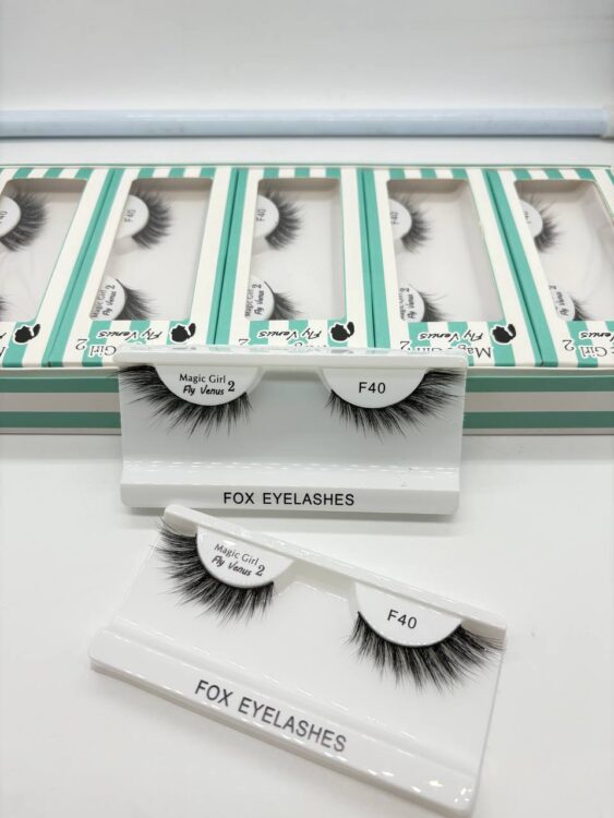 مژه فاکس روباهی fox جفتی (مژه مصنوعی ) magic girl (f40) مجیک گرل