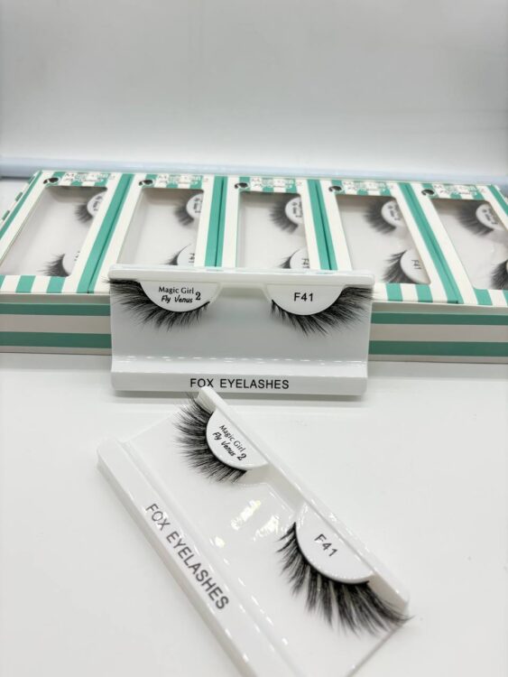 مژه فاکس روباهی fox جفتی (مژه مصنوعی )  magic girl (f41) مجیک گرل