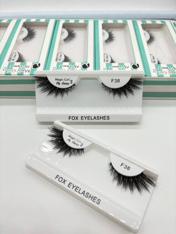 مژه فاکس روباهی fox جفتی (مژه مصنوعی )  magic girl (f38) مجیک گرل