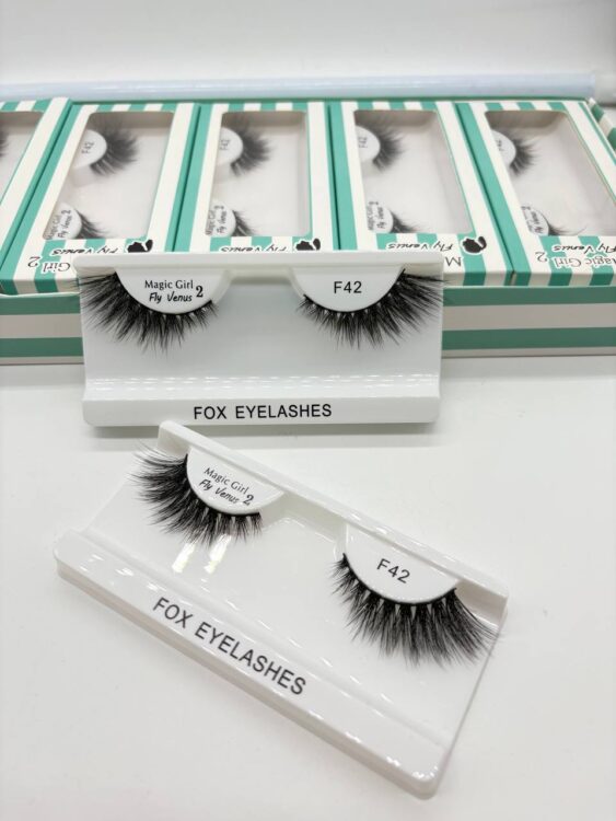 مژه فاکس روباهی fox جفتی (مژه مصنوعی ) magic girl (f42) مجیک گرل