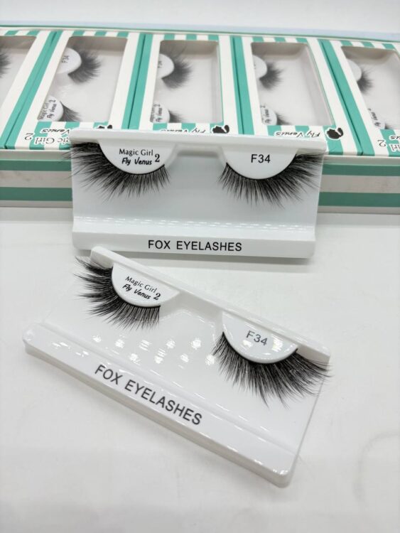 مژه فاکس روباهی fox جفتی (مژه مصنوعی )  magic girl (f34) مجیک گرل