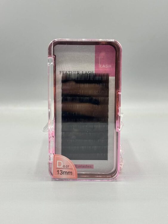 پالت اکستنشن مژه تی لش TLASH ( 13mm - D - 0.07 )