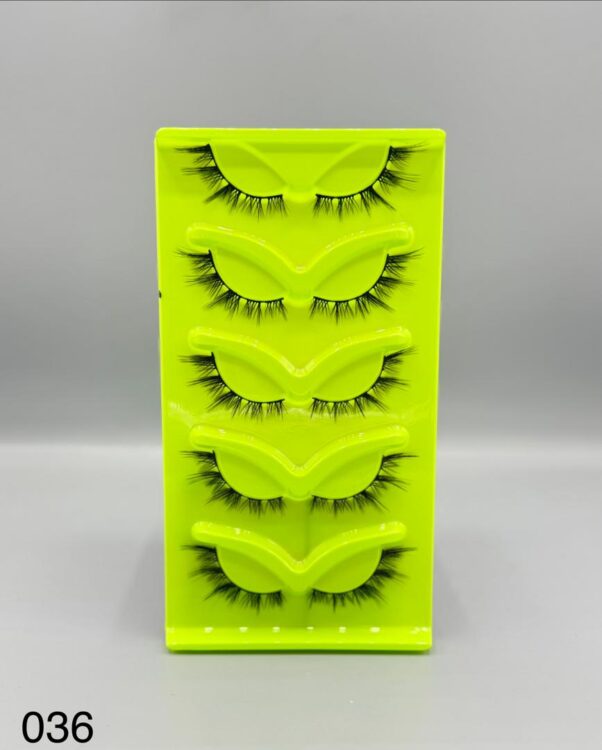 مژه فاکس 5 جفتی (مژه مصنوعی) (کد36)