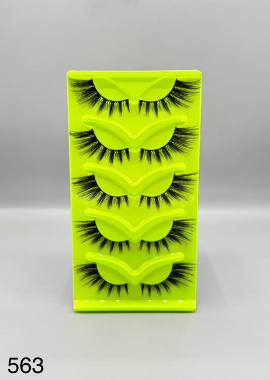 مژه فاکس 5 جفتی (مژه مصنوعی) (کد 563)