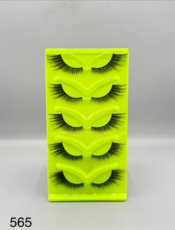 مژه فاکس 5 جفتی (مژه مصنوعی) (کد565)