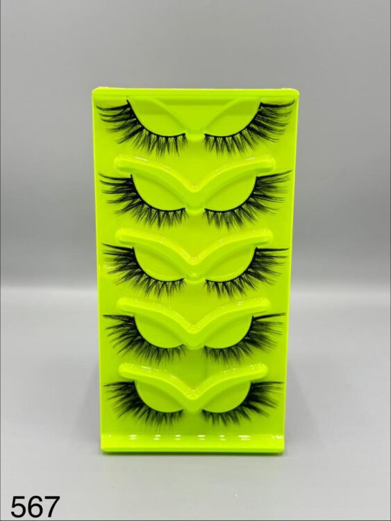 مژه فاکس 5جفتی(کد567)