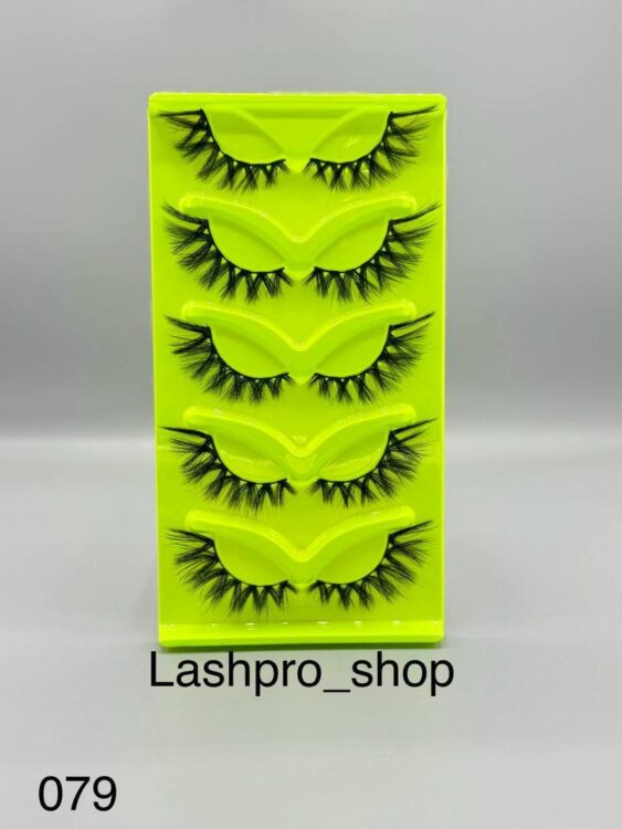 مژه فاکس 5 جفتی (مژه مصنوعی) (کد79) لش پرو