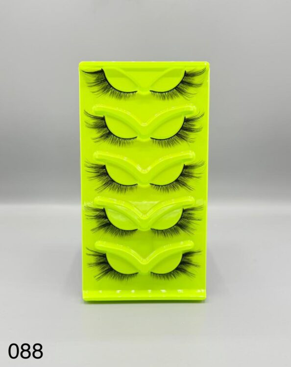 مژه فاکس 5 جفتی (مژه مصنوعی) (کد 88)