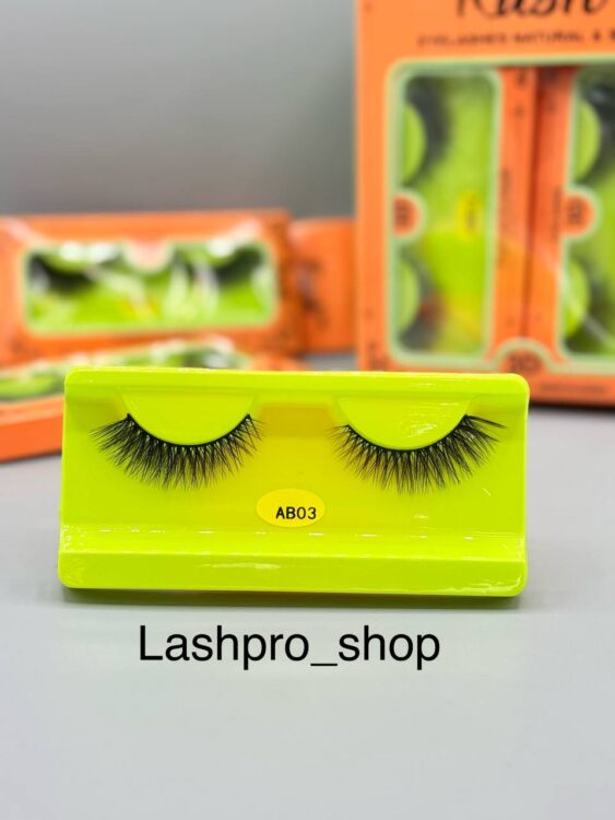 مژه تك جفتي برند Rush کدab03