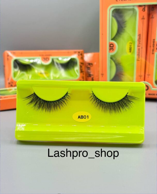 مژه تك جفتي برند Rush کدab01