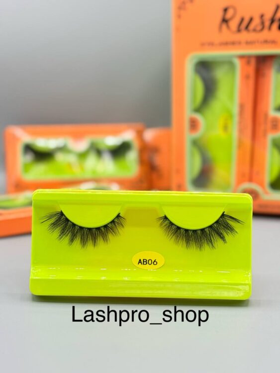 مژه تك جفتي برند Rush کدab06