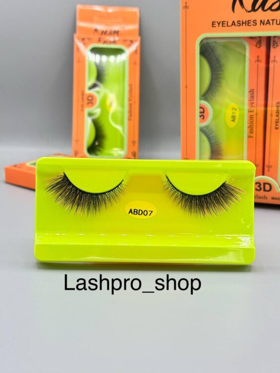 مژه تك جفتي برند Rush کدabd07