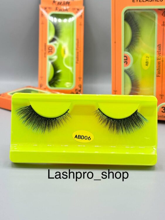 مژه تك جفتي برند Rush کدabd06