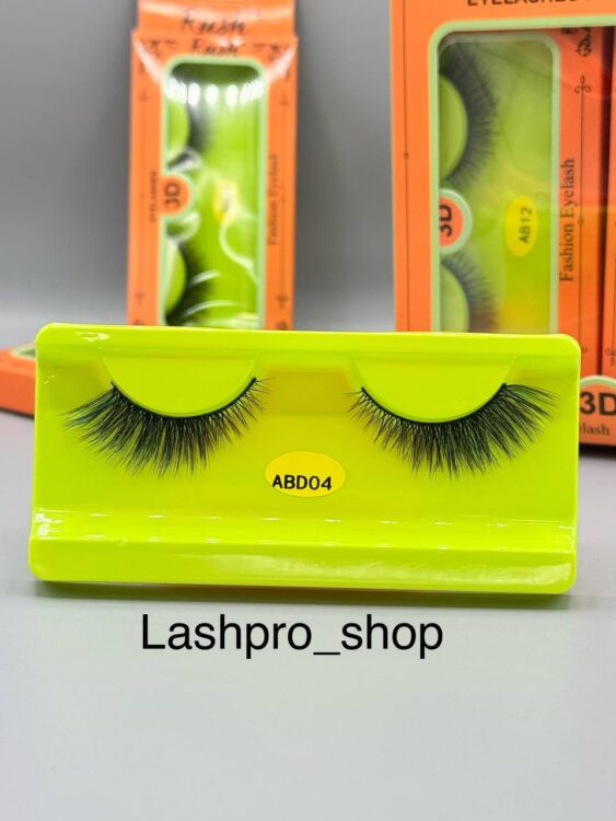 مژه تك جفتي برند Rush کدabd04