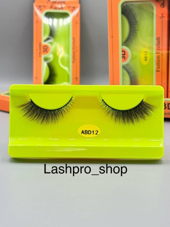 مژه تك جفتي برند Rush کدabd12