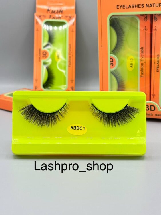 مژه تك جفتي برند Rush کدabd01