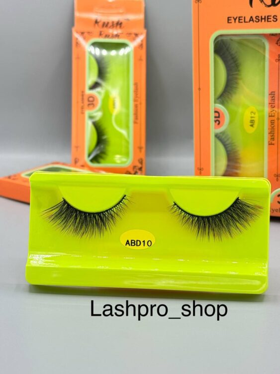 مژه تك جفتي برند Rush کدabd10