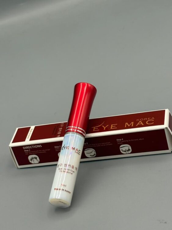 چسب کاشت مژه قلمی بی رنگ برند آی مک EYE MAC